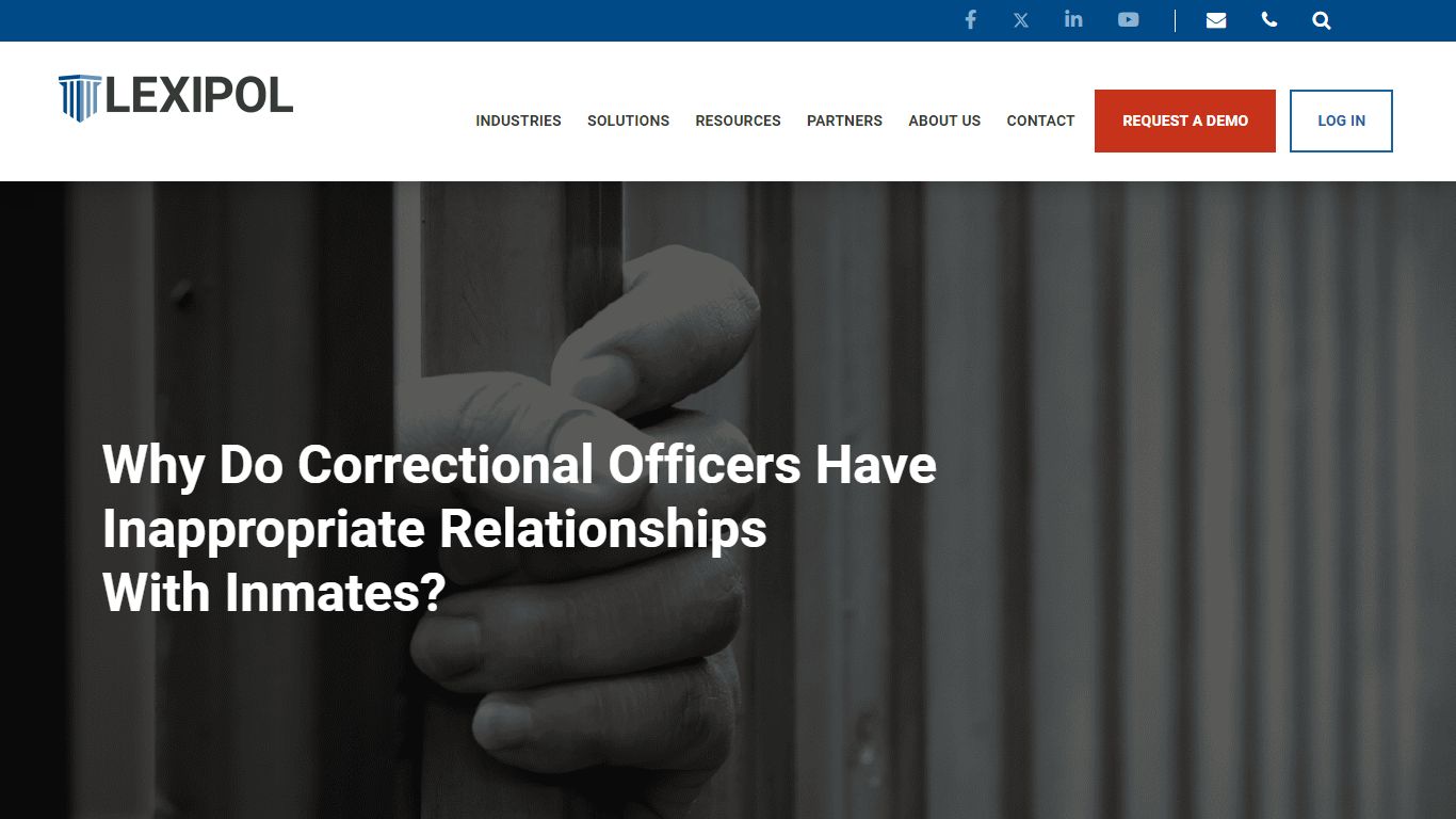 Inappropriate Relationships With Inmates - Lexipol